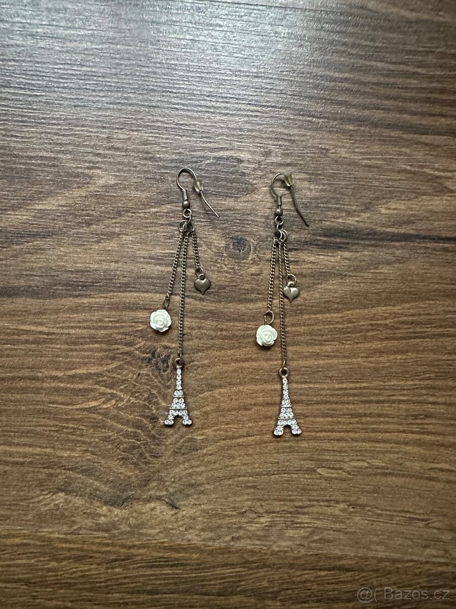 Náušnice Eiffelova věž - 2