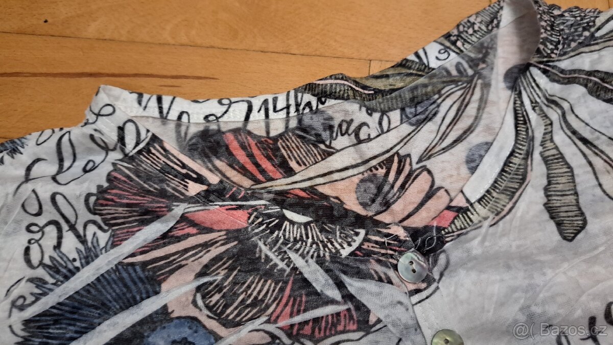 Romantické barevné tričko vel.S/M - 2