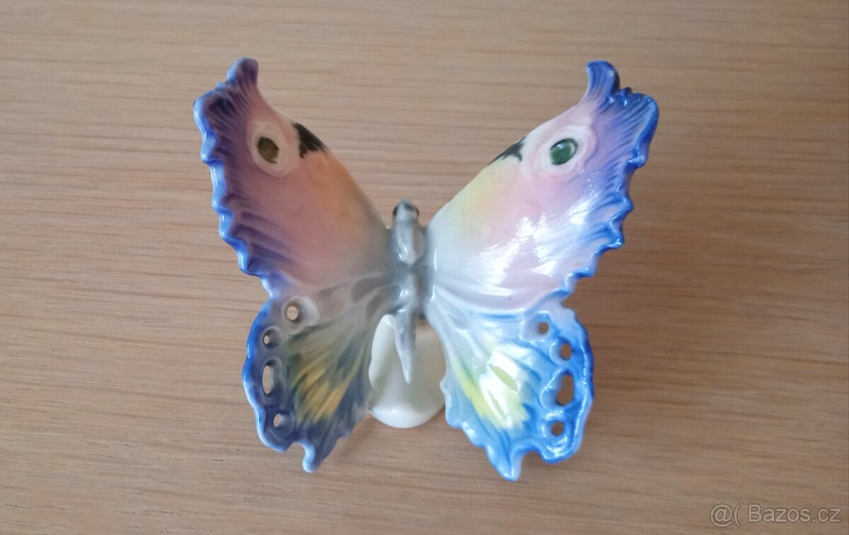 Porcelánový motýl Karl Ens - 2