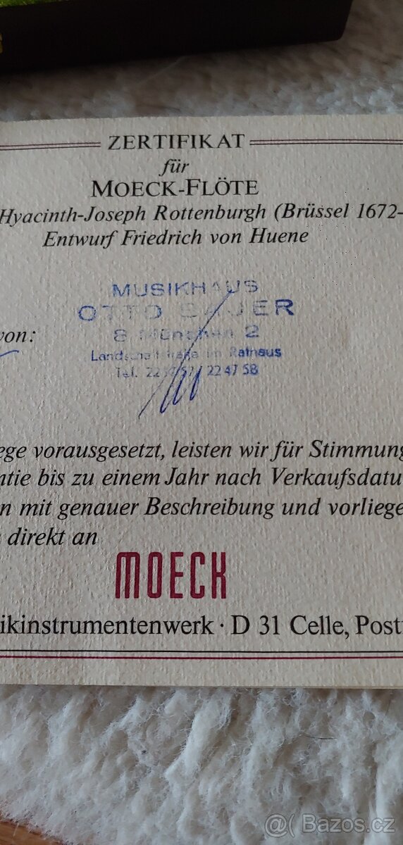 Zobcová flétna Moeck Rottenburgh Javor - 2