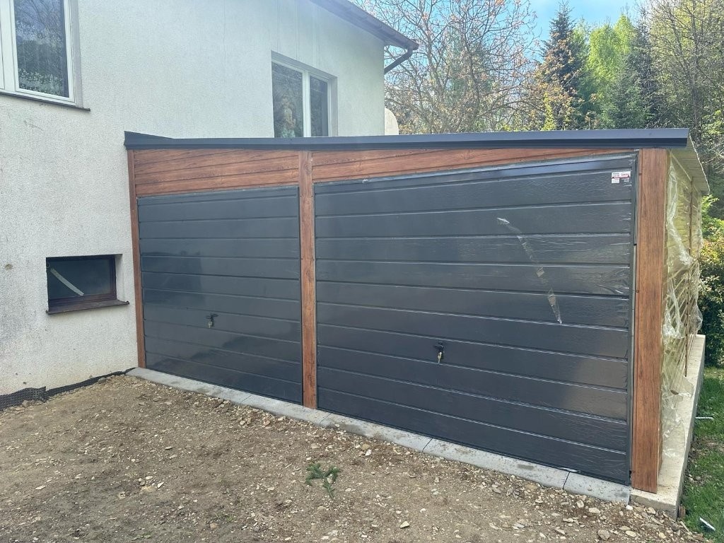 Plechová garáž 5,5x5,5 - 2