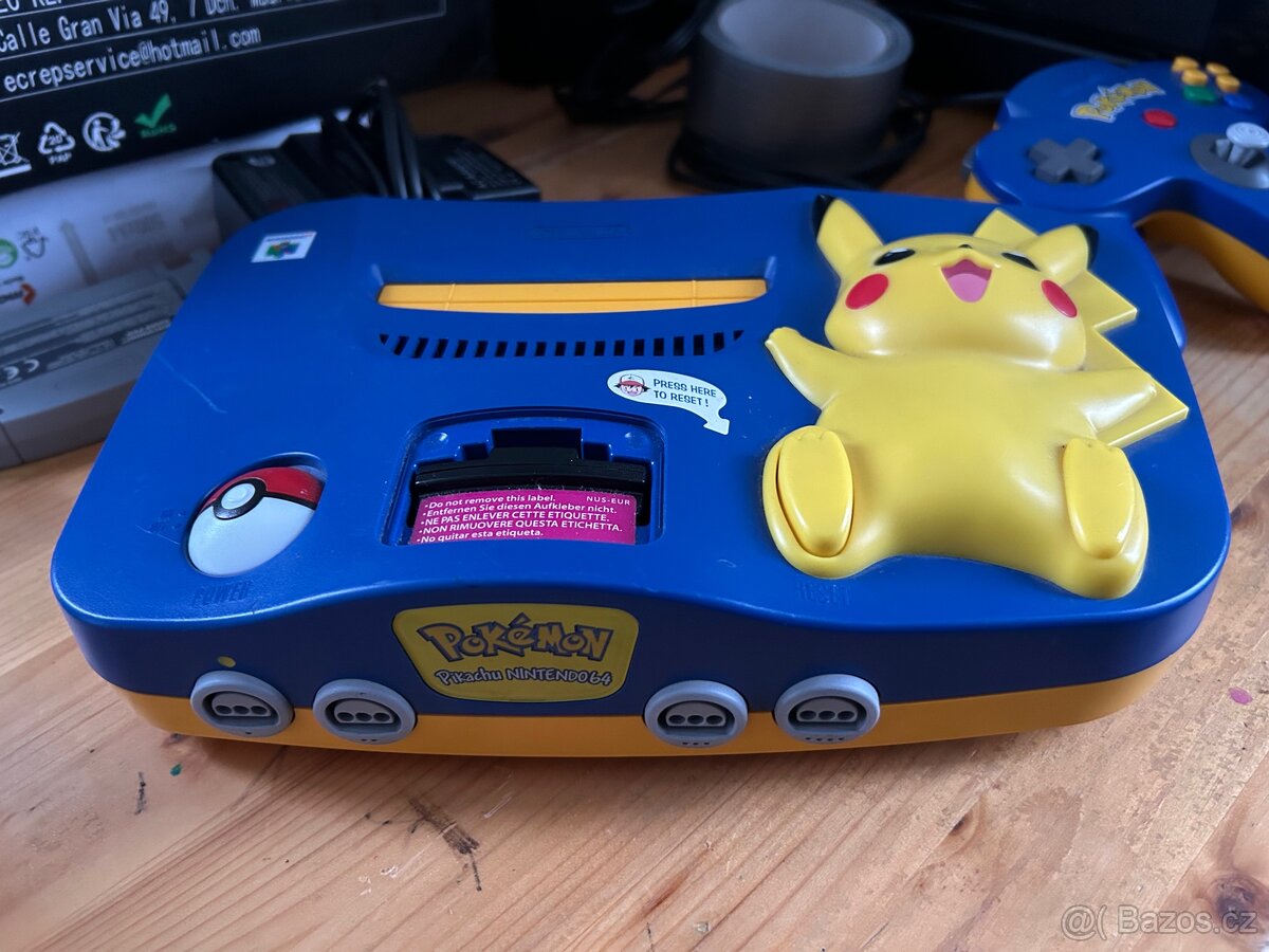 Nintendo 64 Pokémon Pikachu Edition – funkční - 2