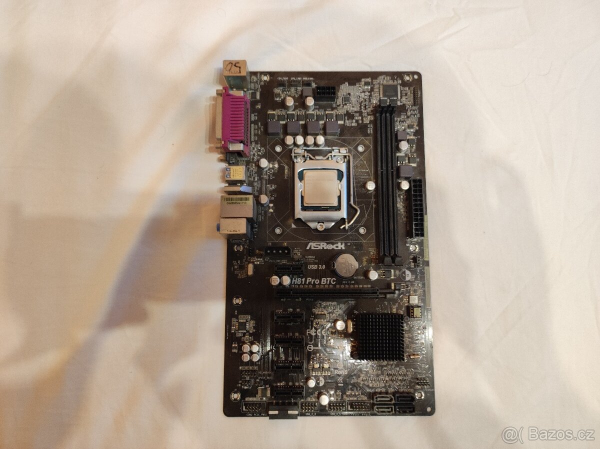 MB Socket Intel 1150 ASRock H81 PRO BTC - 2