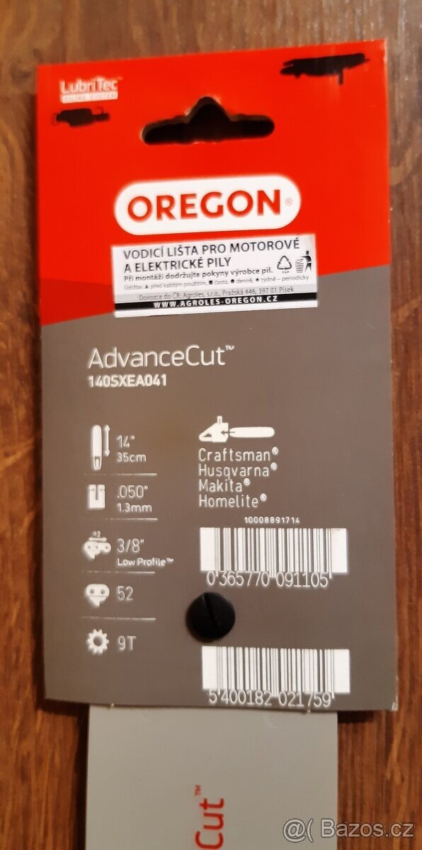 VODÍCÍ LIŠTA OREGON 35CM - 2