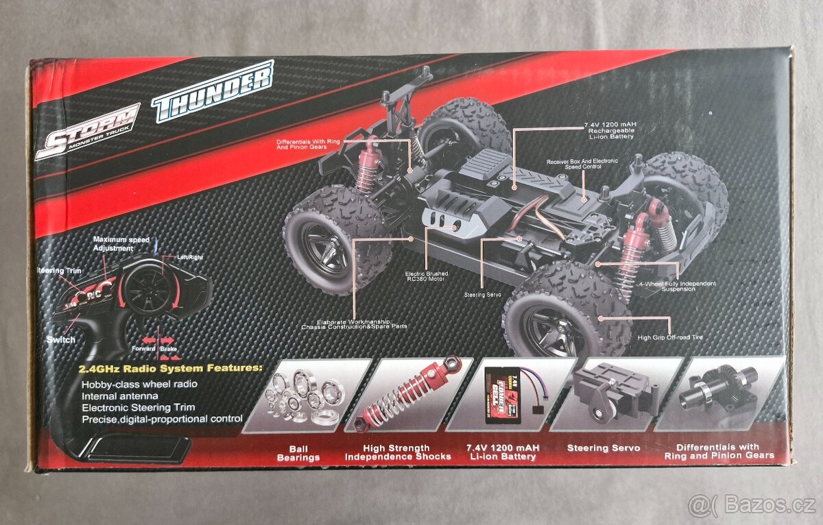 RC auto HoSpeed 4WD - 2