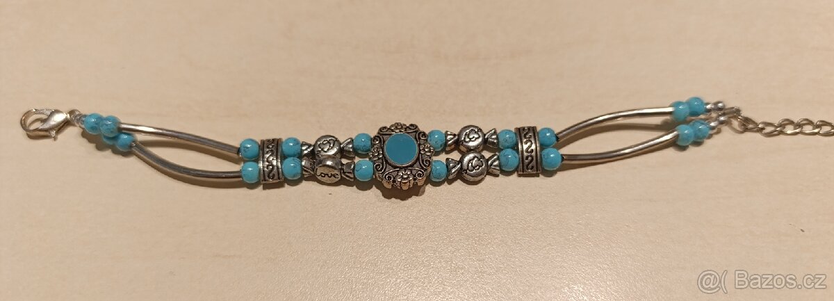 Krásné tyrkysové náramky - 2