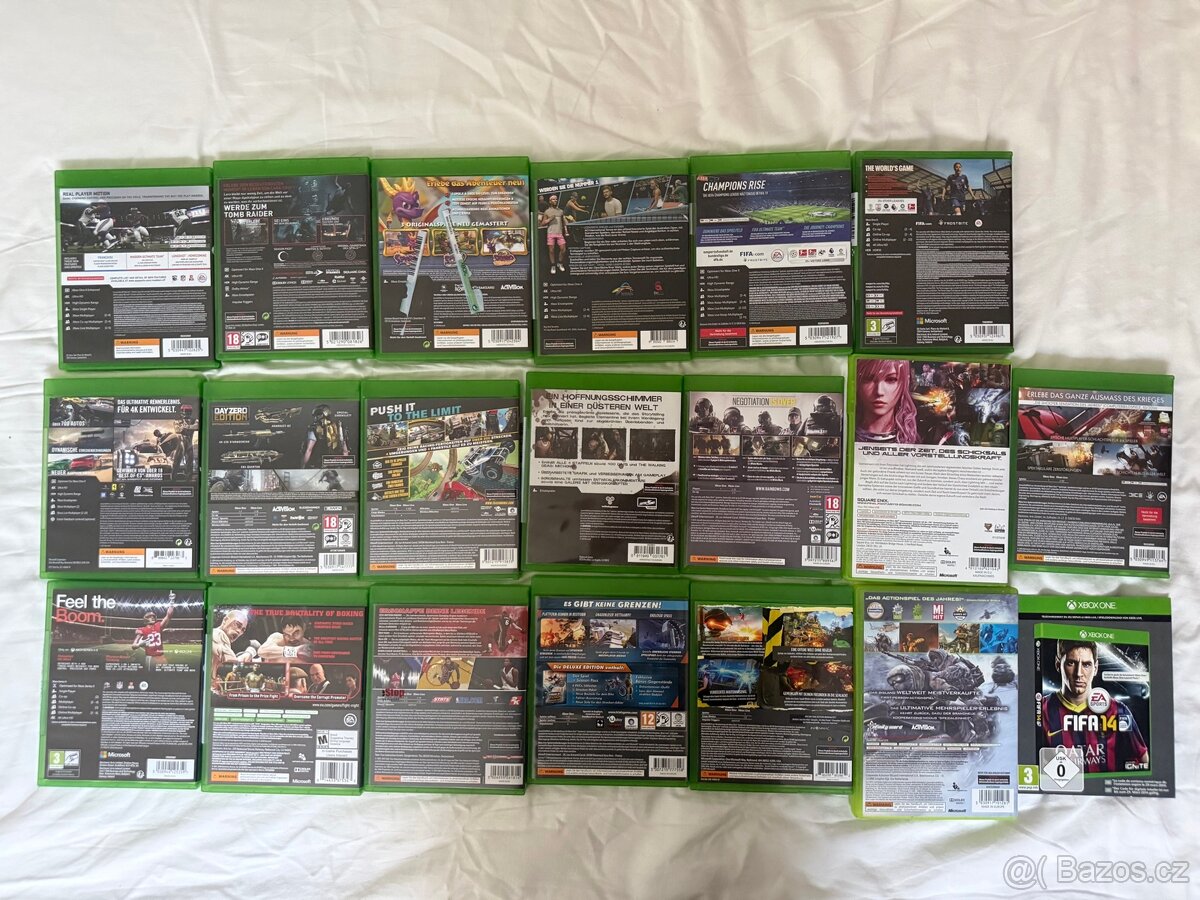 Prodám xbox one a series X hry. - 2
