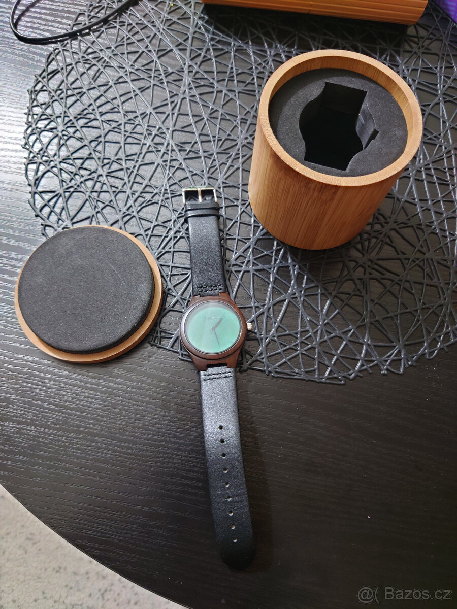 Hodinky Truwood Leaf Green - 2