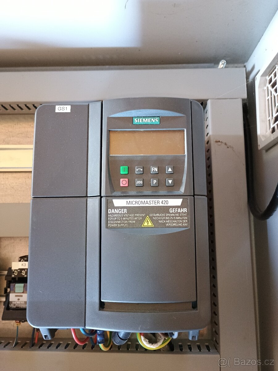 Frekvenční měnič Siemens - 2