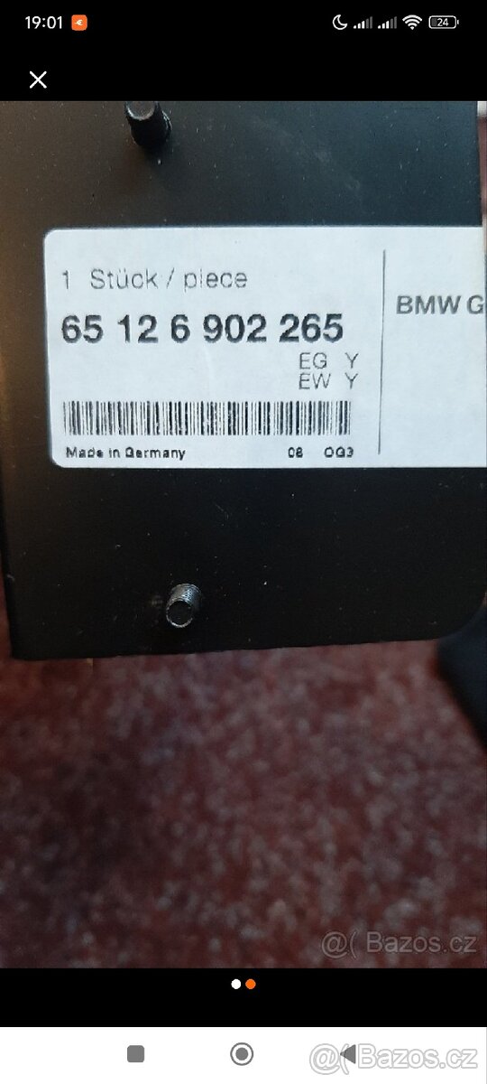 Držák DVD BMW E65 - 2