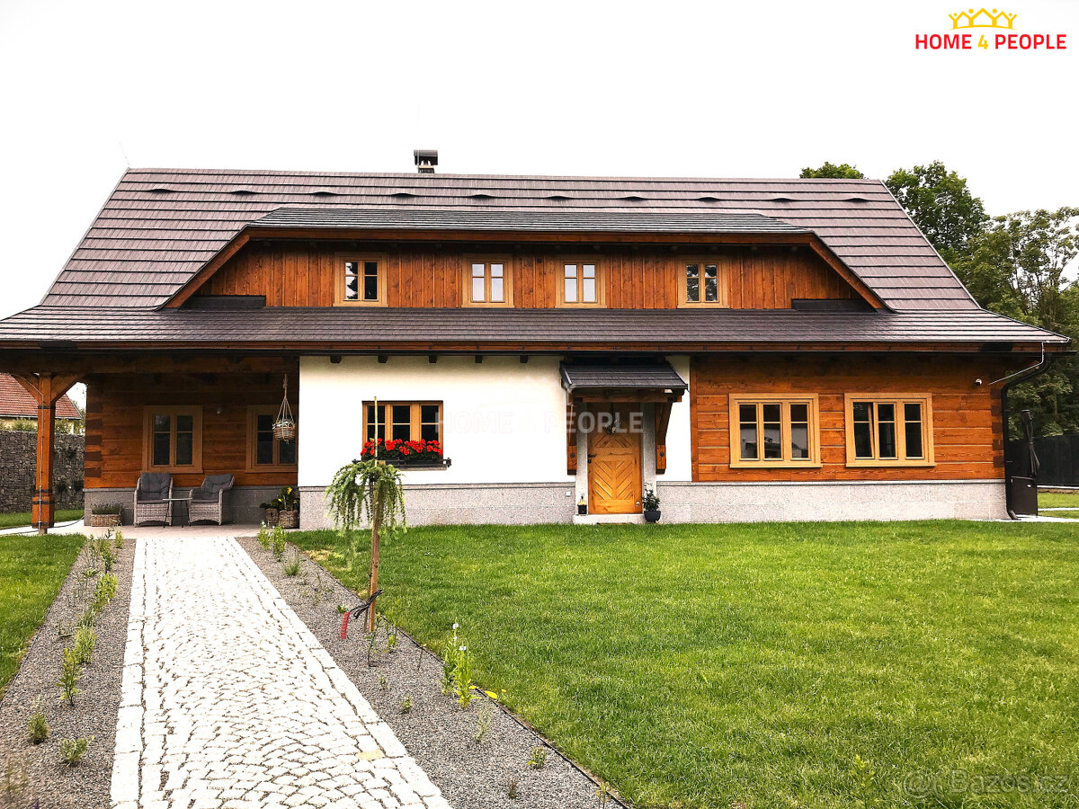 Dům 4+kk – Rožnov pod Radhoštěm, Dolní Dráhy, okres Vsetín – pohled 2