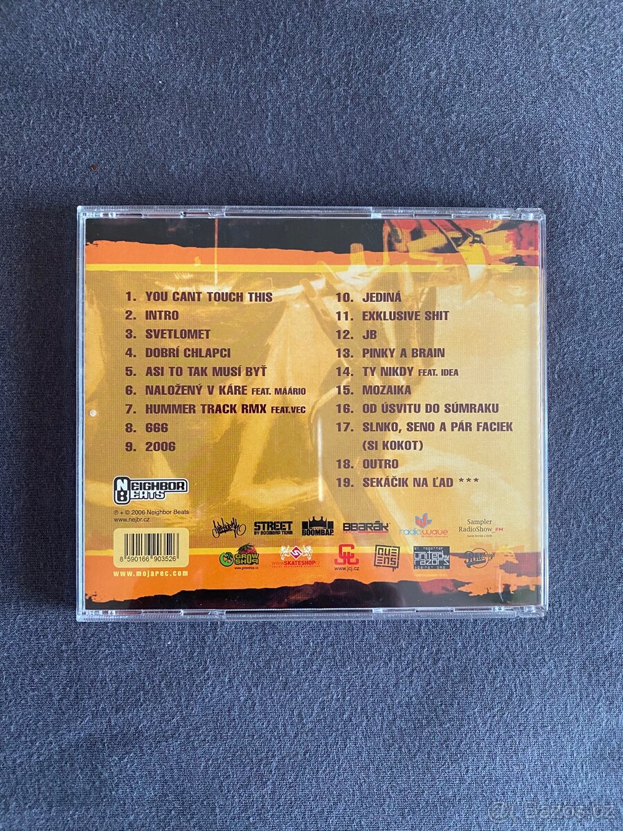 Cd Moja Reč - Dobrí chlapci Mixtape vol. 1 (podpísané) - 2