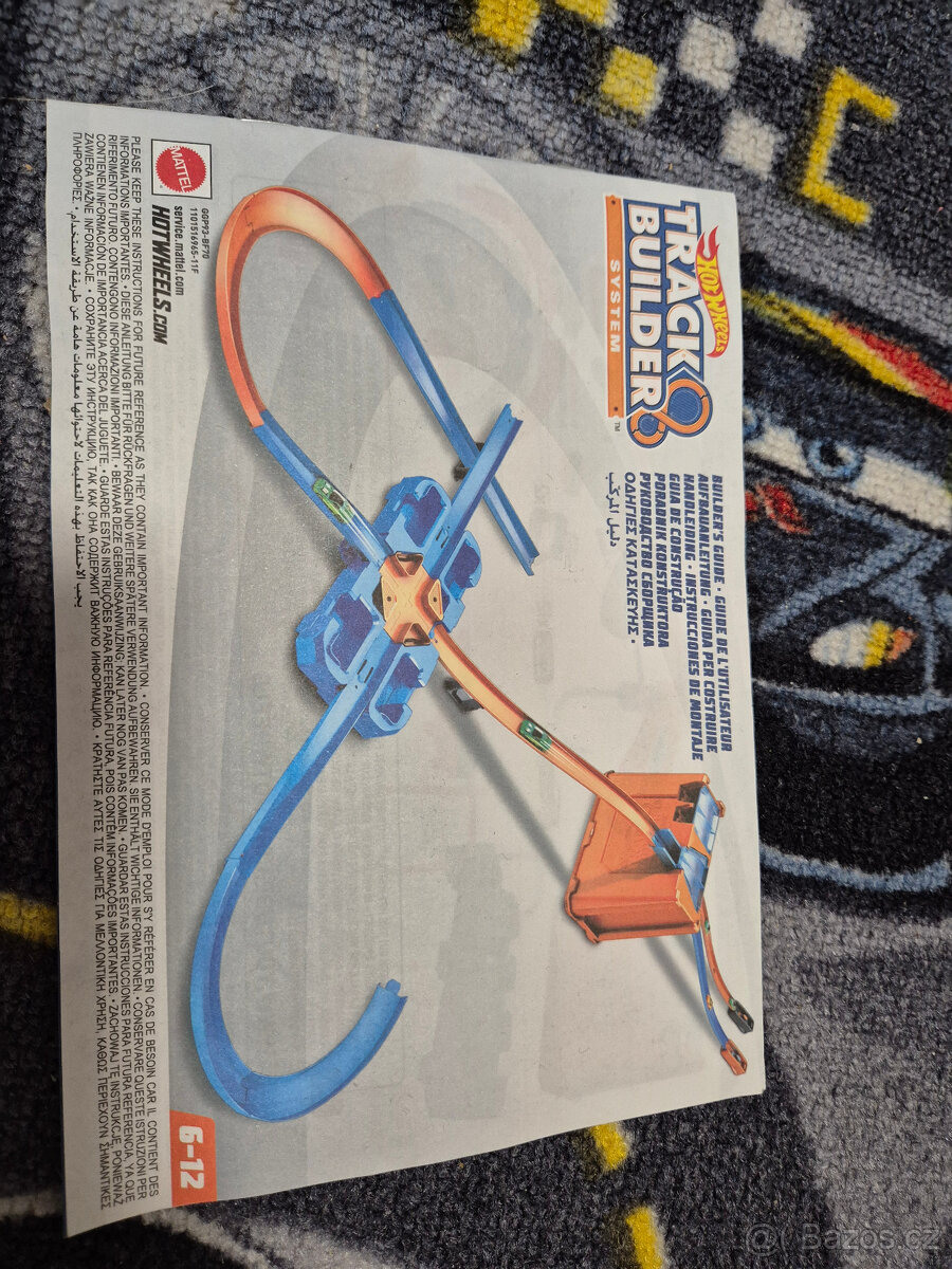 HotWheels Track Builder - rychlodraha - 2