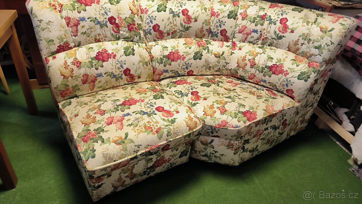 Rohovyý set variabilni gauč s křeslem Nové Lanscape - 2