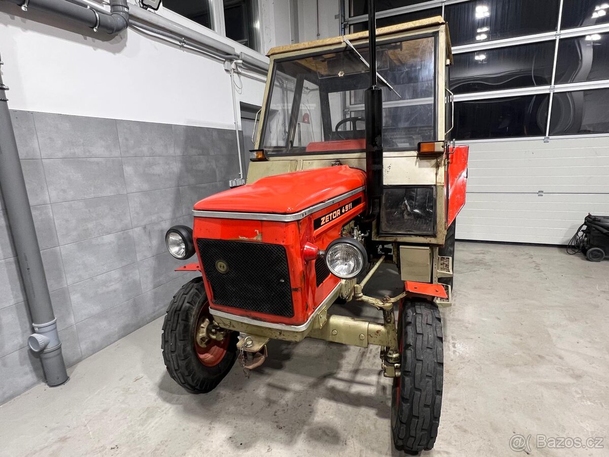Zetor 4911, platné doklady, zachovalý - 2