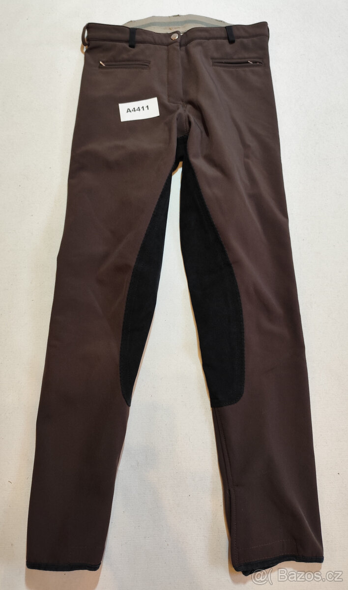 Softshellové zateplené rajtky vel.36 celokožená výztuha - 2