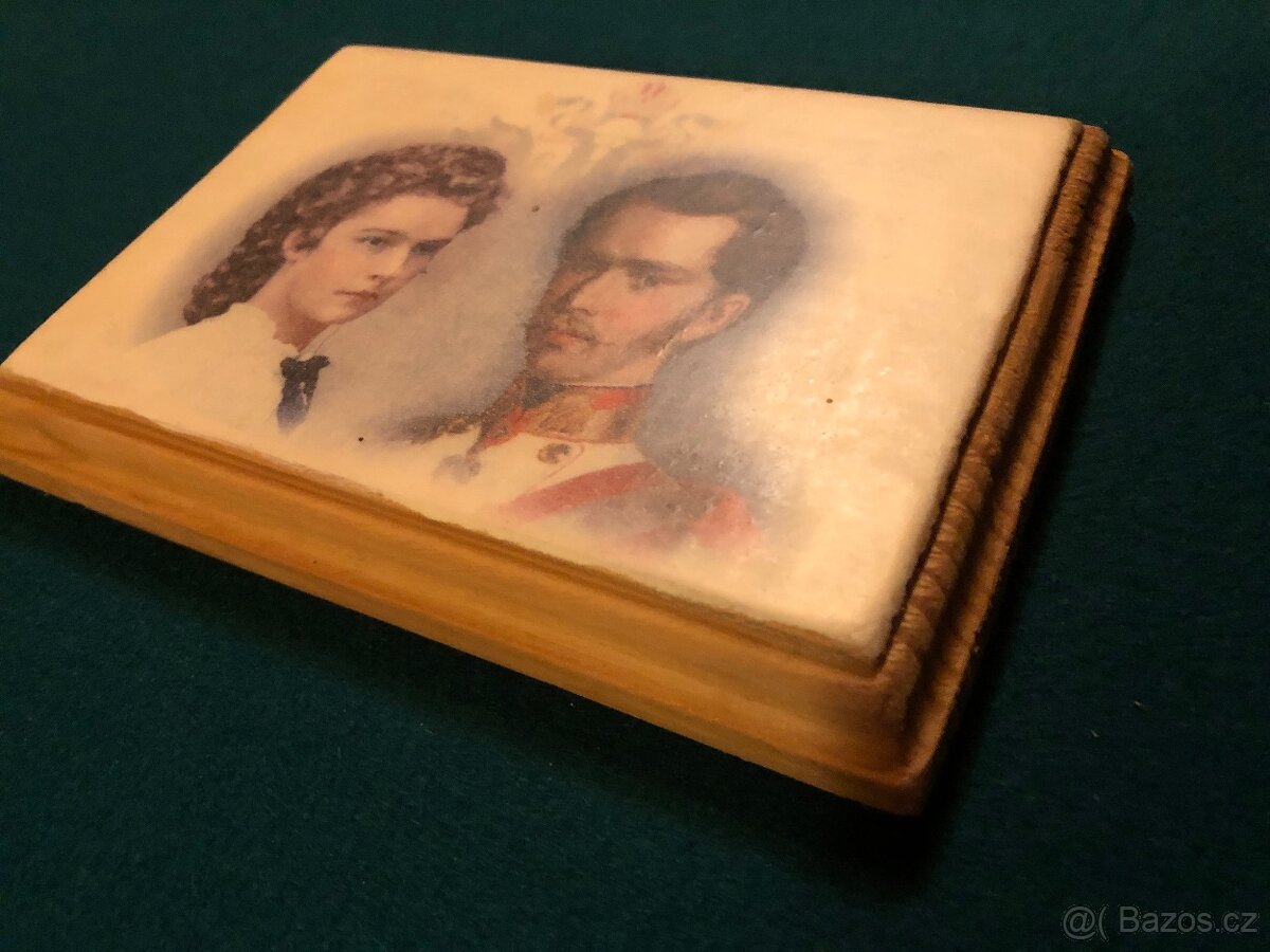 Franz Josef a Sisi na dřevě - 2