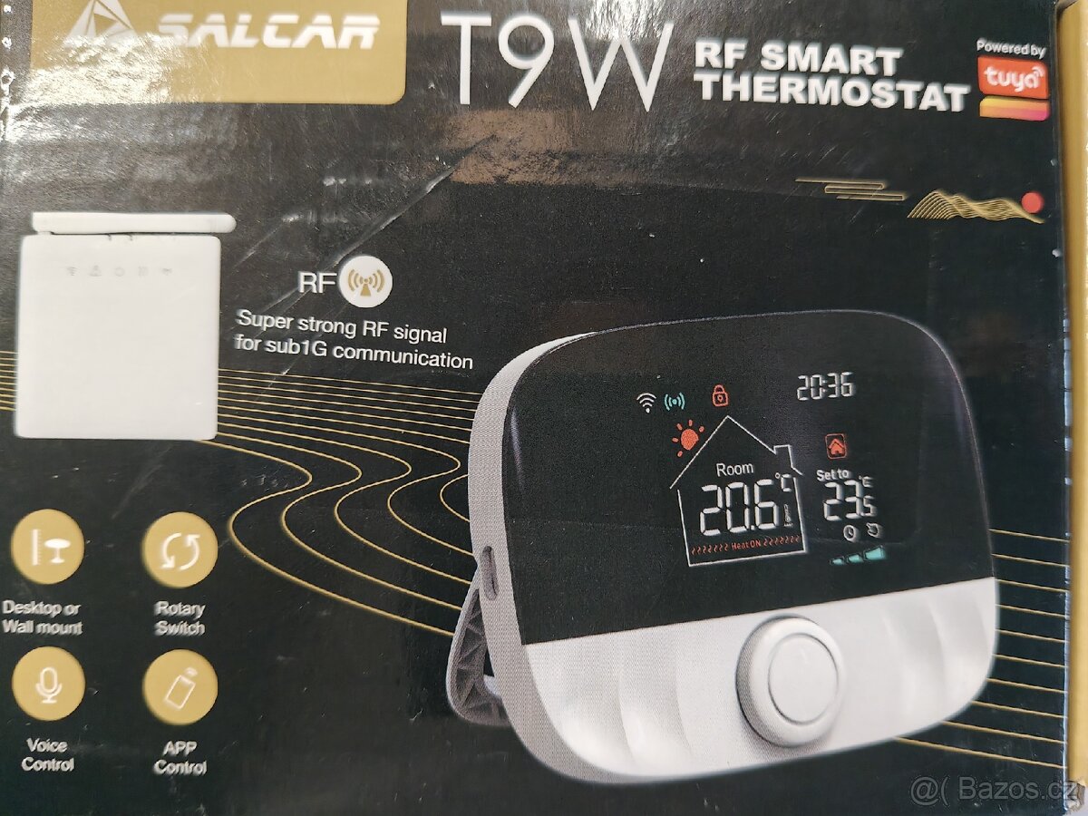 Termostat zn. Salcar pro kotel, kamna NOVÝ - 2