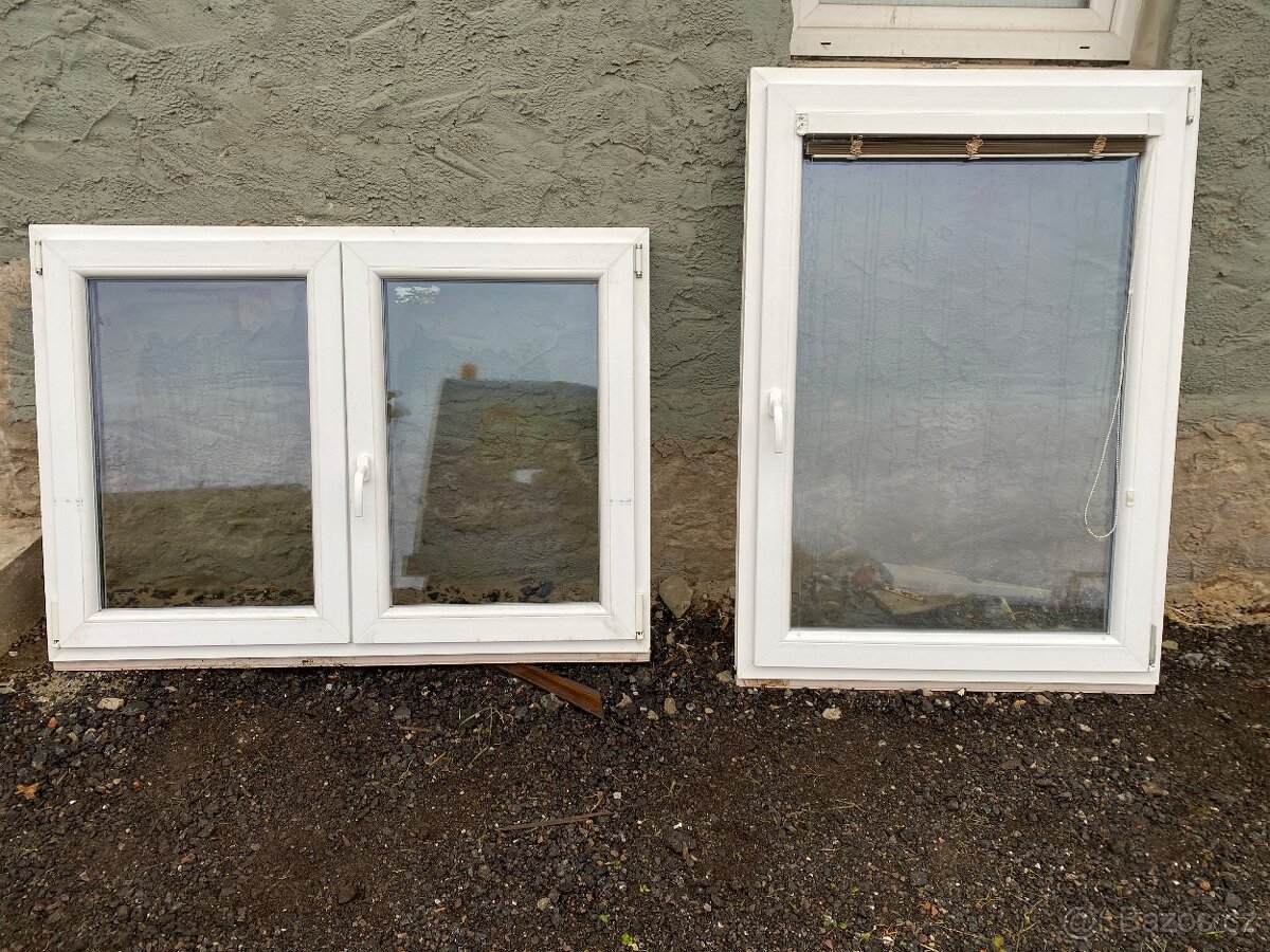 Prodám použitá plastová okna 7ks - 2