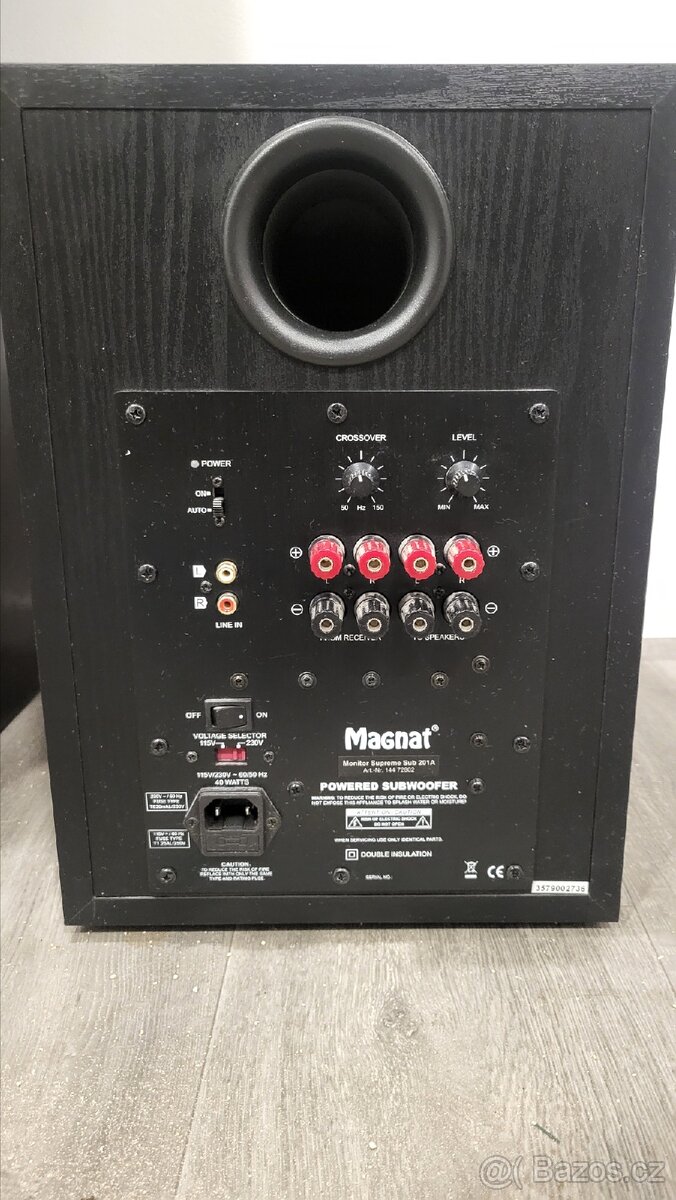 5+1 reprosoustava s aktivním subwoofrem - 2