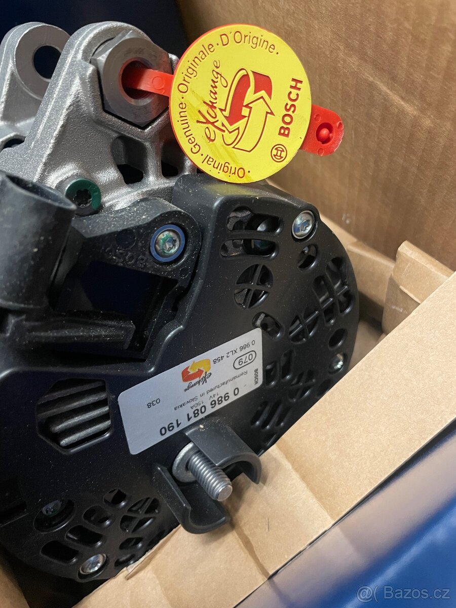 Nový alternátor bosch,ford mondeo mk4,S-max,galaxi 2.0 tdci - 2