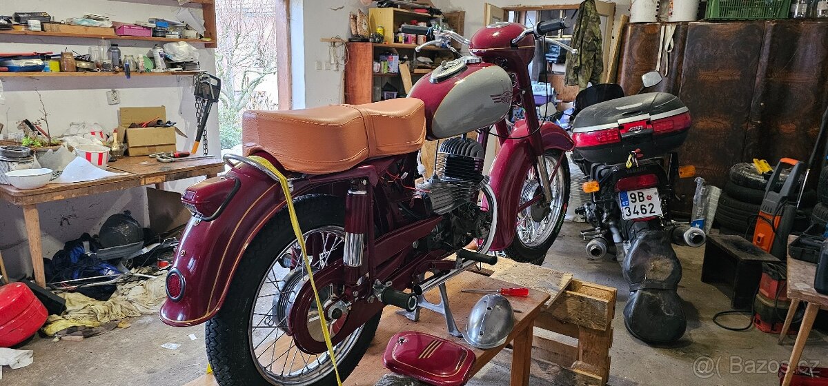 Jawa čz 175/356 rv 1956 - 2