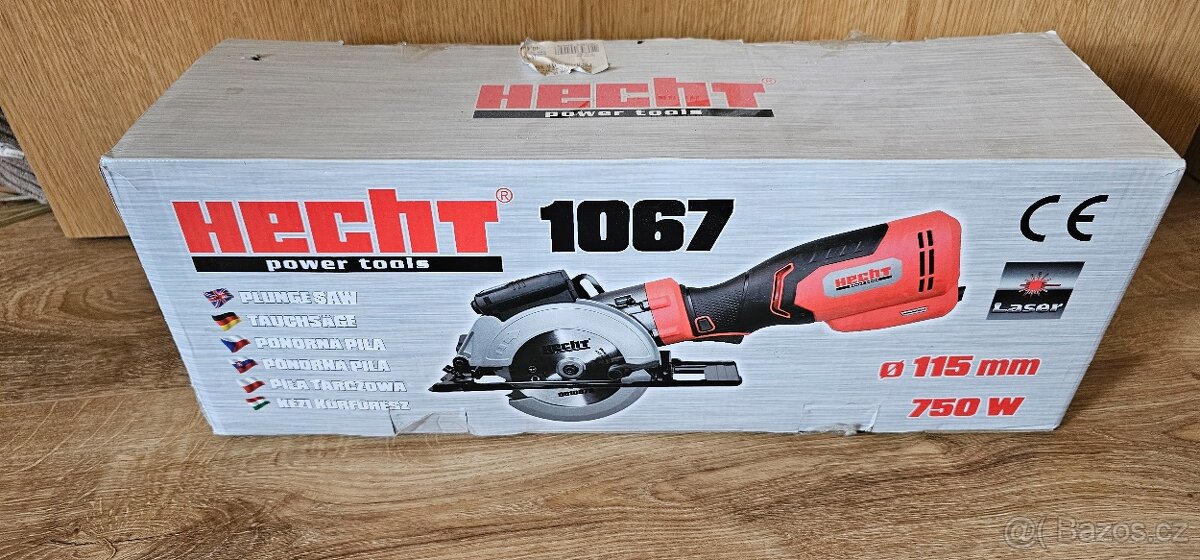 ponorná kotoučová pila Hecht 1067 - 2