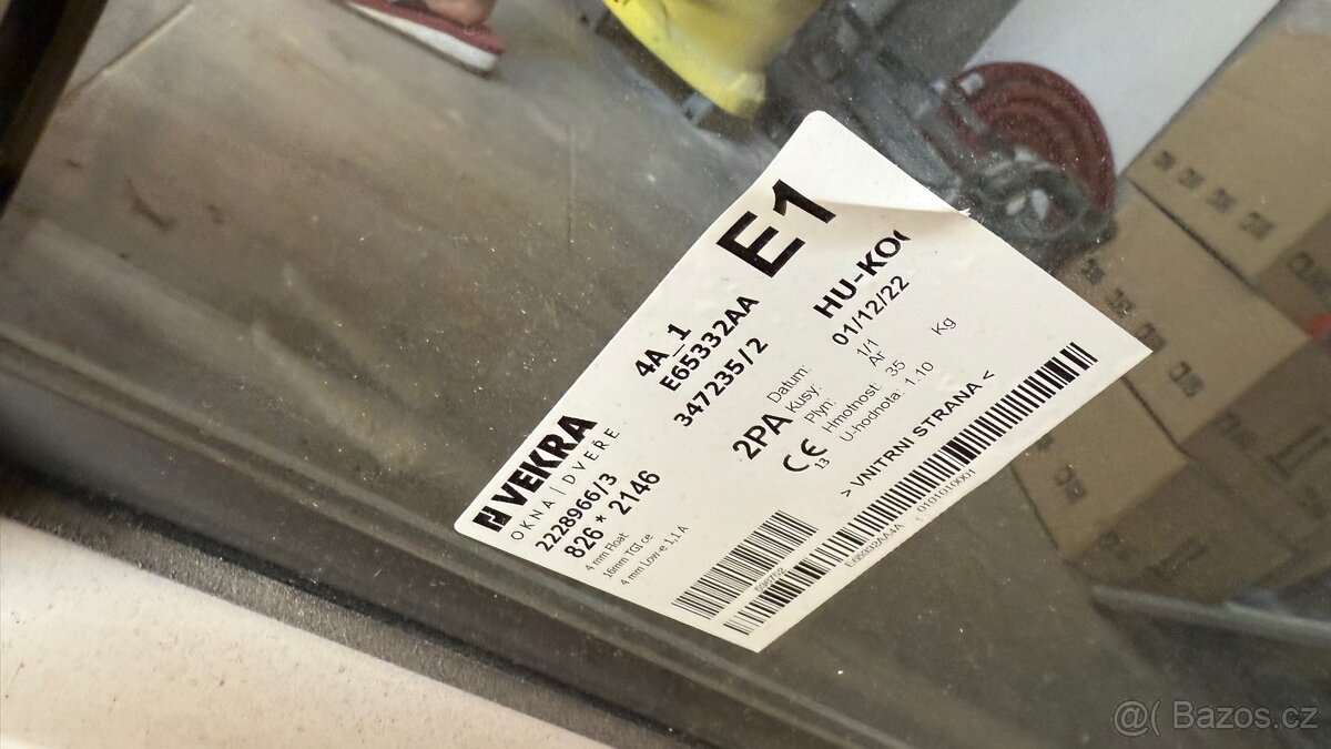 Balkónové dveře 108x240 - 2