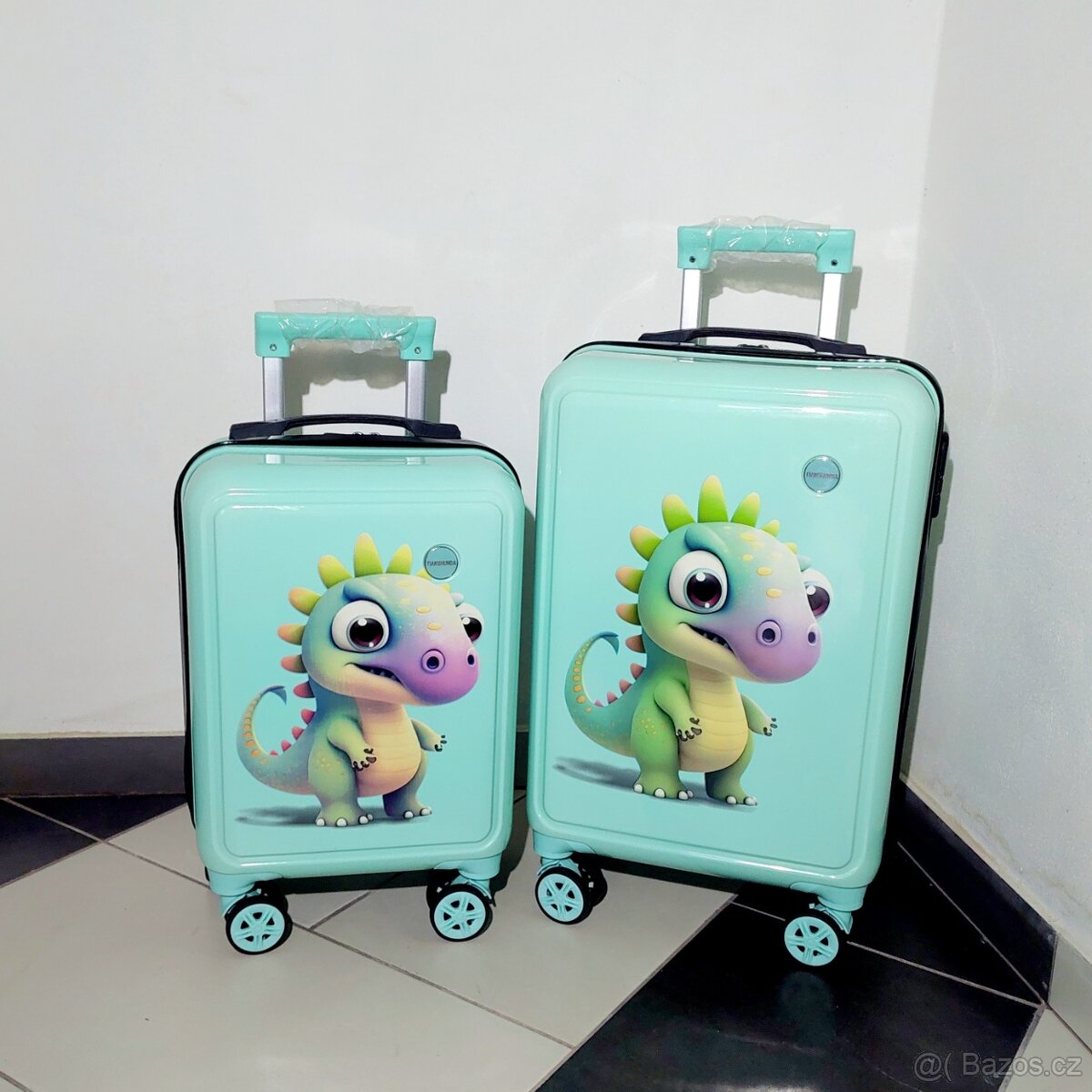 Dětský kufr Dino, 2 barvy - nové - 2