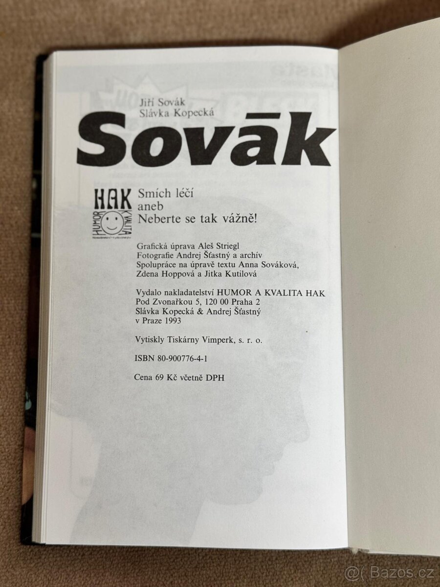 Sovák podruhé (Jiří Sovák, Slávka Kopecká) - 2