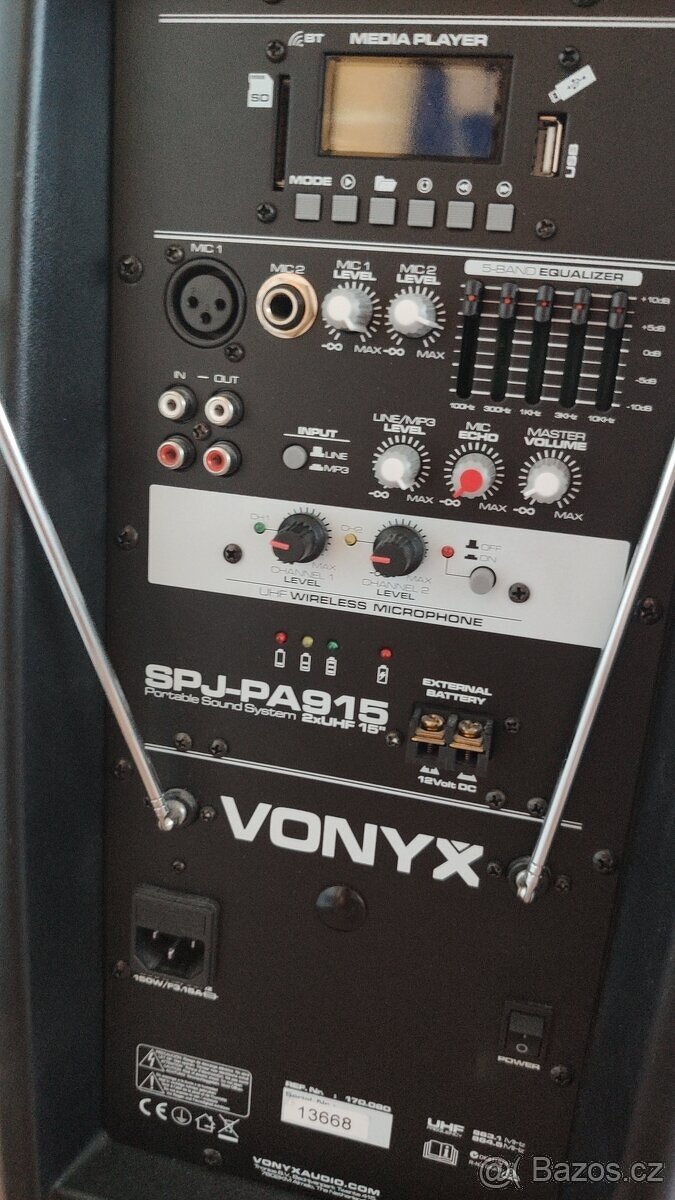 Zvukový systém Vonyx SPJ-PA915 - 2