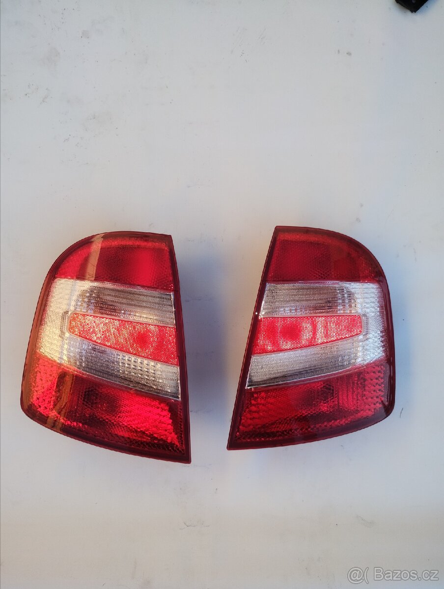 Škoda Fabia RS zadní světla - zánovní - 2