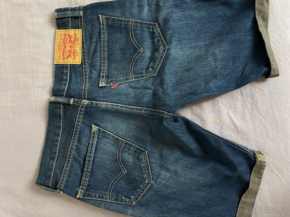 Pánské džínové kraťasy Levi's - 2
