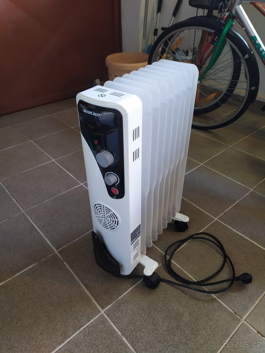 Olejový radiátor s ventilátorem - 2