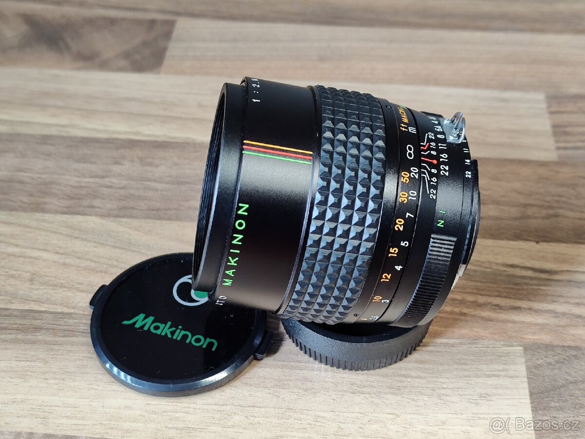 Objektiv Makinon MC 135 /2.8 Macro pro Nikon - 2
