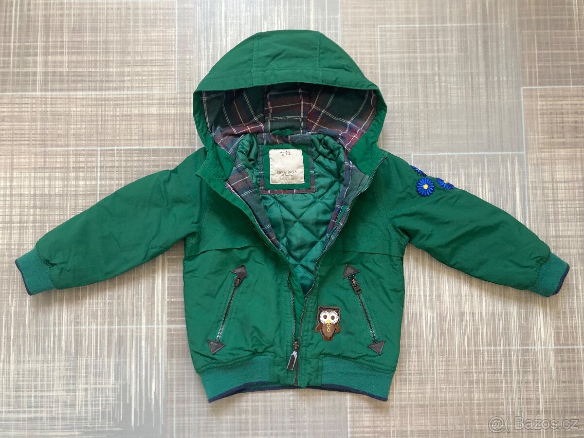 Jarni/podzimni bunda zn.Zara - vel.110 - 2