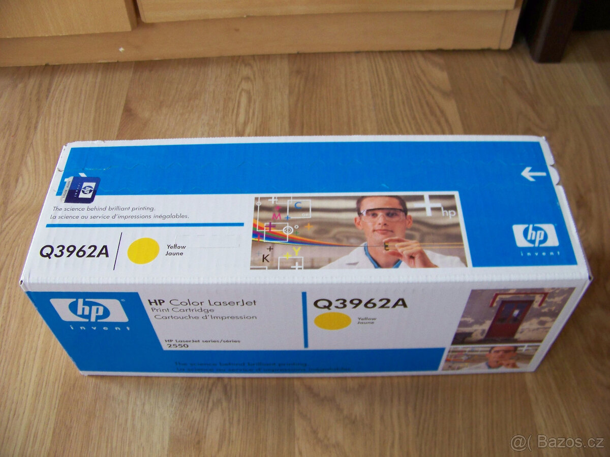 Originální toner výrobce HP do tiskárny Q3962A (No.122A) žlu - 2