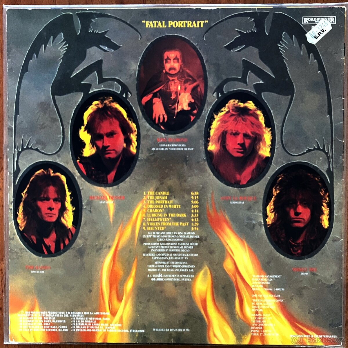 KING DIAMOND 86 FATAL PORTRAIT PRVNÍ PRESS - 2