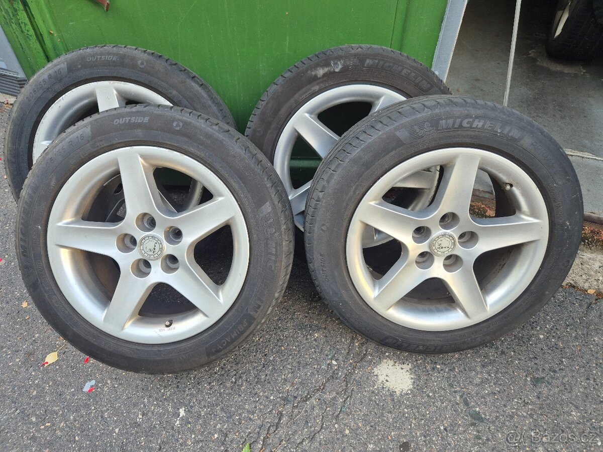 alu kola 16" letní pneu 205/55R16 91 V Michelin Primacy 4 - 2