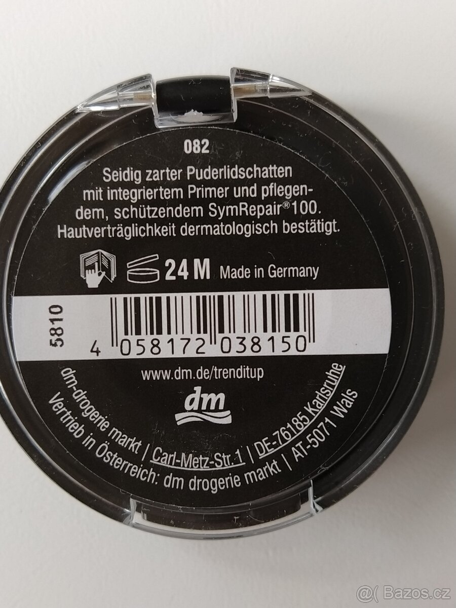 NOVÉ oční stíny - hnědé - 2