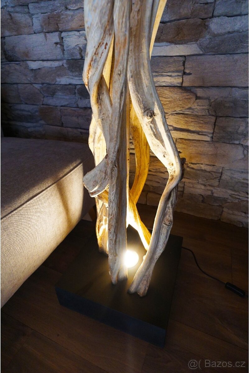 Exotická lampa z lián - 2