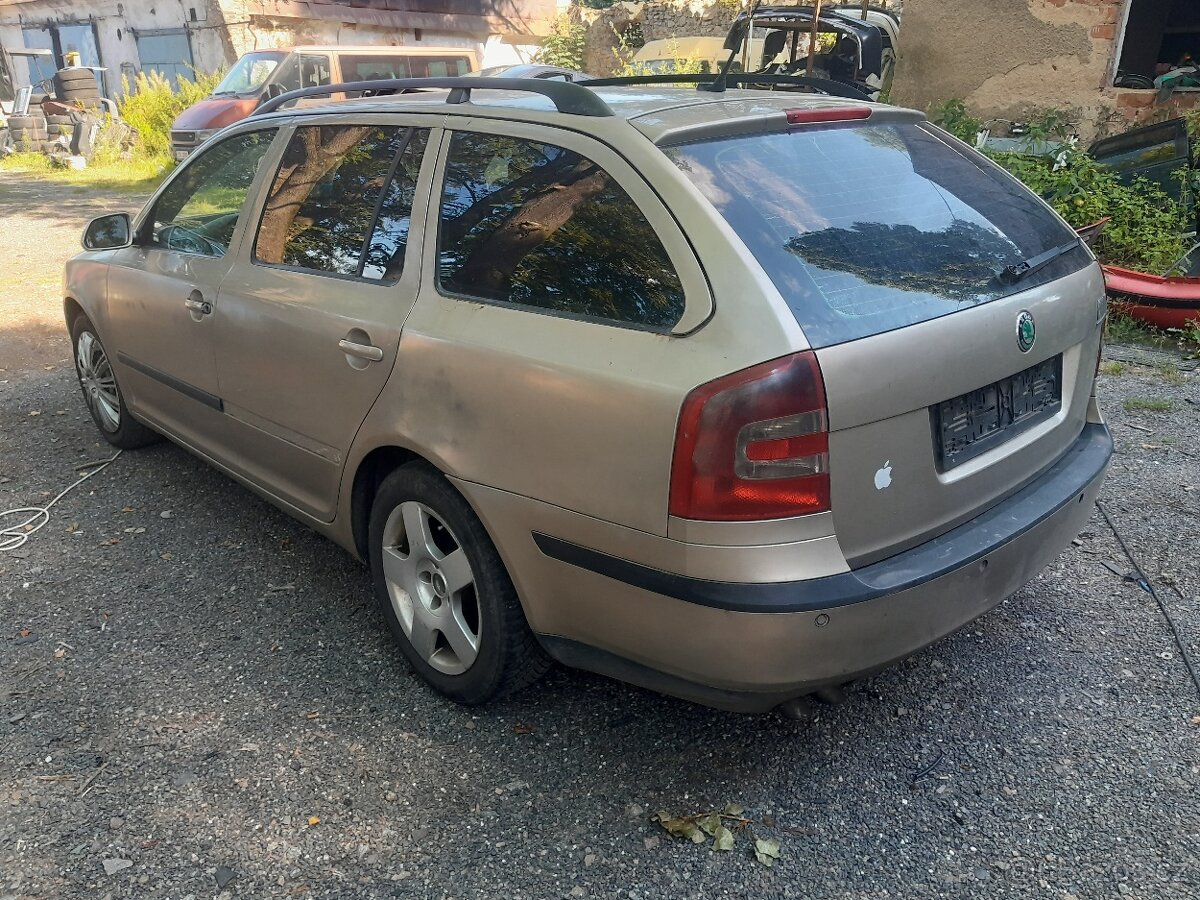 Škoda Octavia 2 2.0TDi 103.KW r.v. 2005, motor BKD - díly - 2