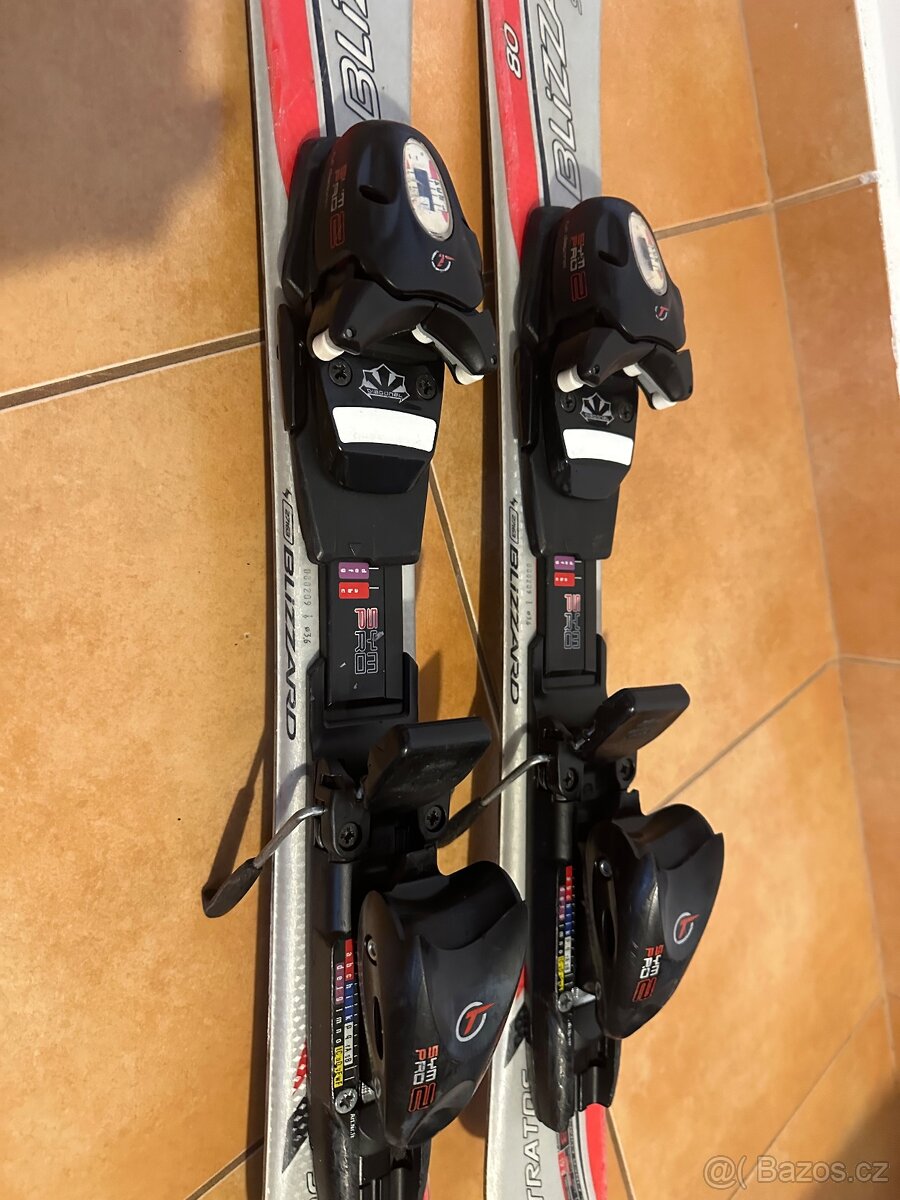 Set - dětské lyže 80cm + boty 28 - 2