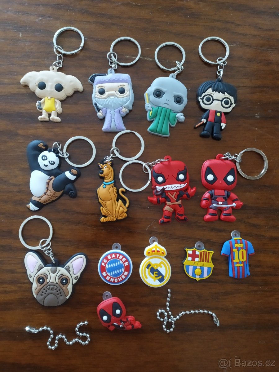 Klíčenky různé druhy - 2