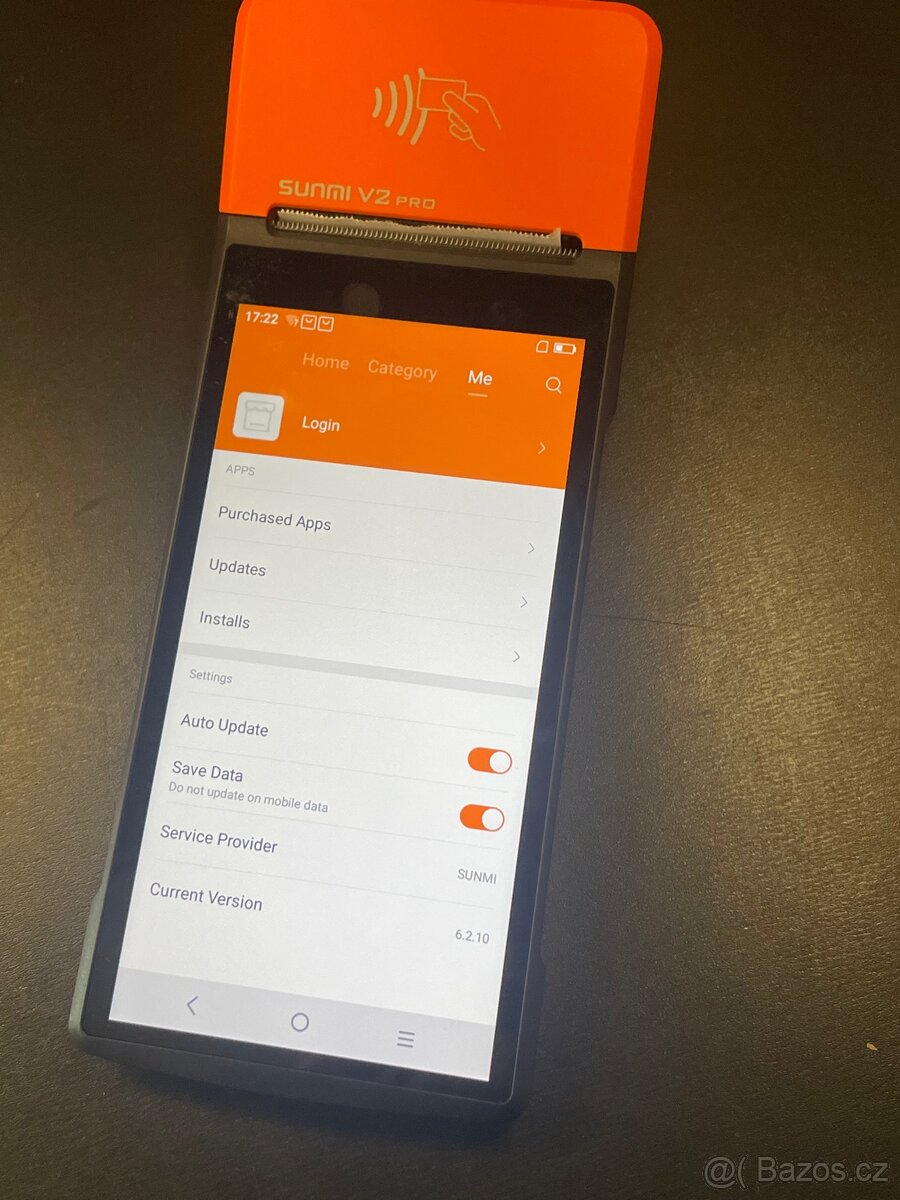 Platebni terminal sunmi v2 pro card pay - 2