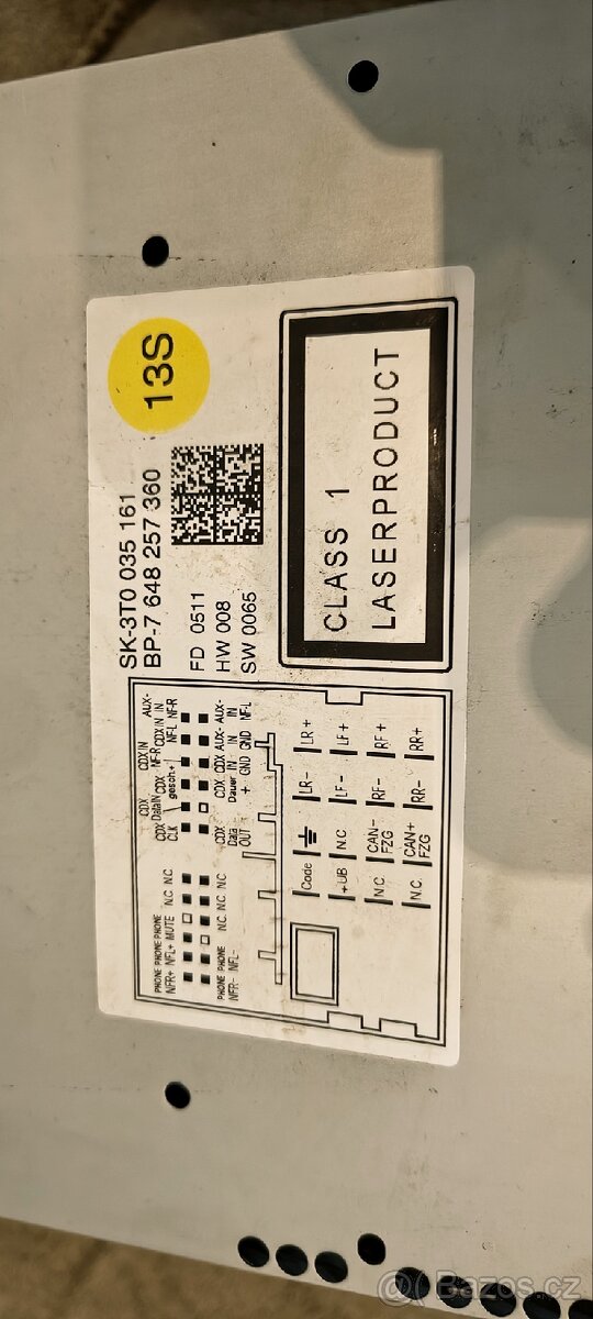 Rádio swing mp3 Škoda Superb 2 - 2