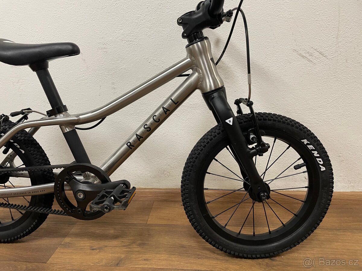 Dětské kolo Rascal 14” titanová - 2