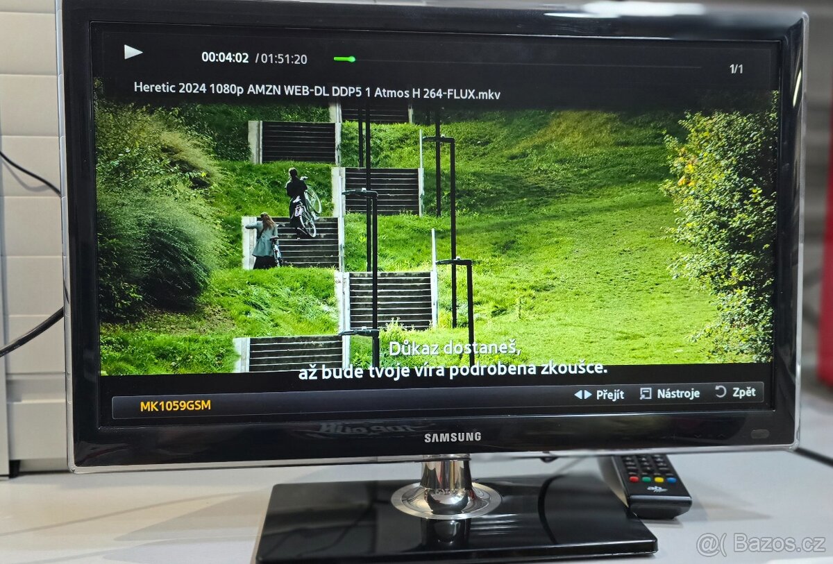 Full HD televize 22" Samsung se set-top boxem - 2