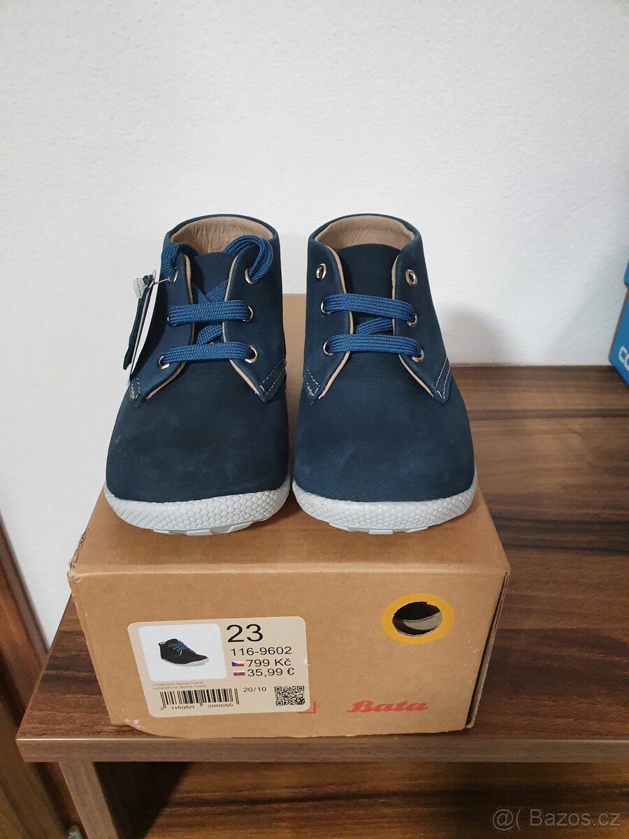 Kožené boty vel.23 - 2