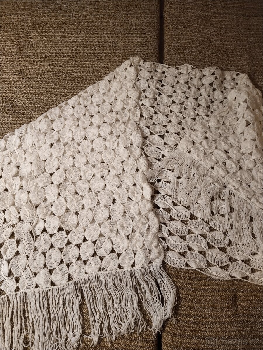 Háčkovaný šál - 2